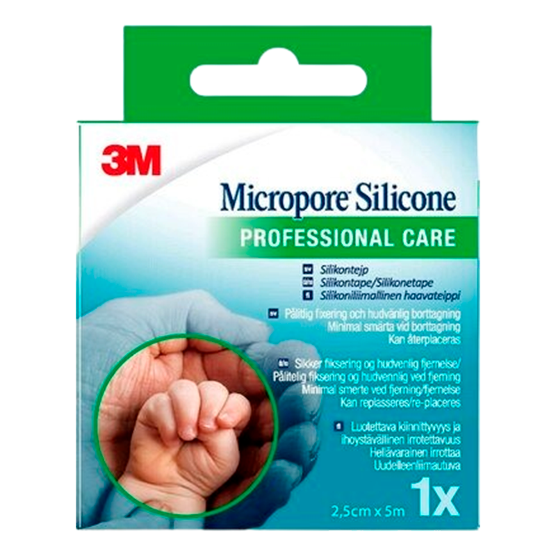 Sparadrap 3M Micropore Silicone