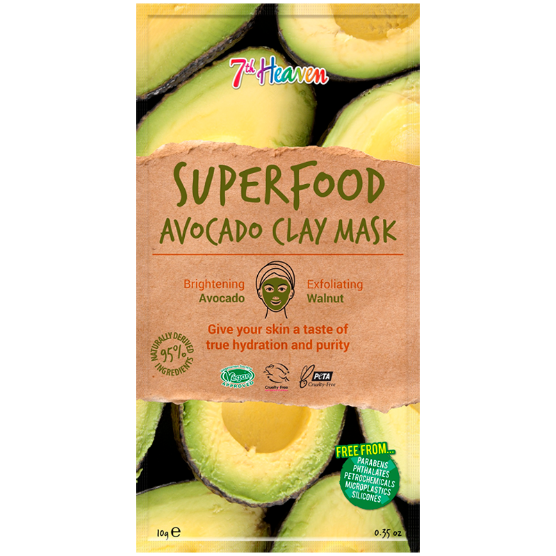 Billede af 7th Heaven Superfood Avocado Clay Mask (10 g)