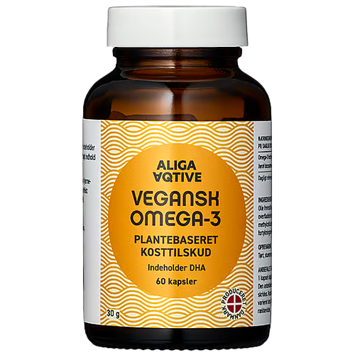 Aliga Aqtive Vegansk Omega-3 (60 softgels)