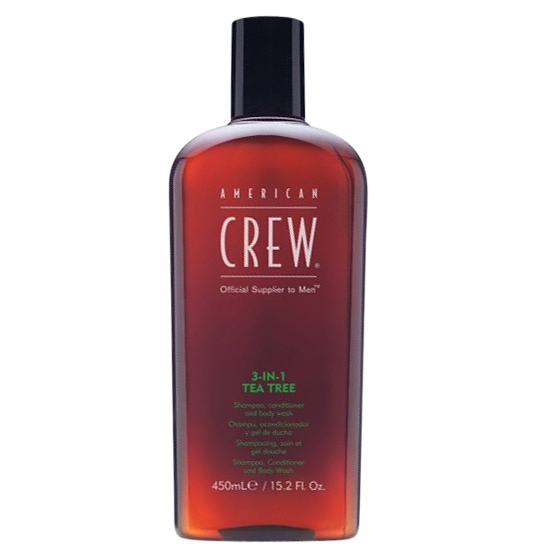 Billede af American Crew 3-In-1 Tea Tree Shampoo 450 ml.