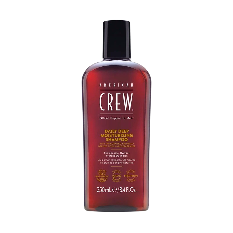 Se American Crew Daily Deep Moisturizing Shampoo, 250 ml. hos Well.dk