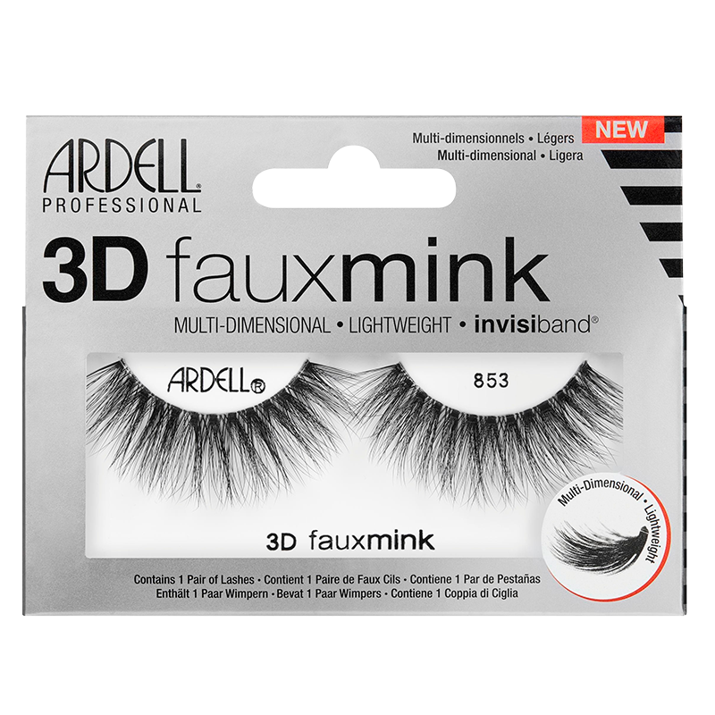 Se Ardell 3D Faux Mink 853 (1 sæt) hos Well.dk
