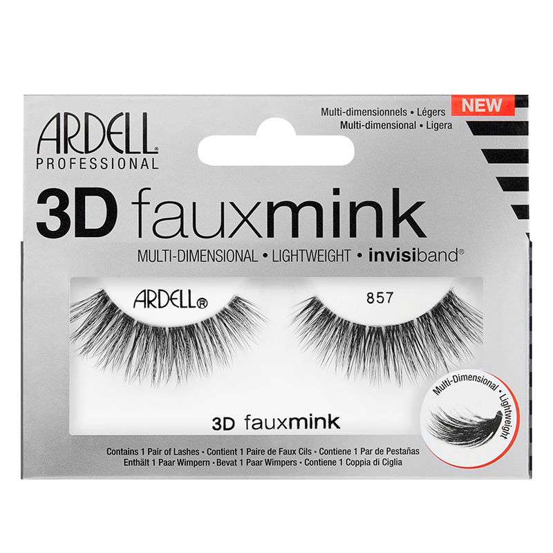 Se Ardell 3D Faux Mink 857 (1 sæt) hos Well.dk