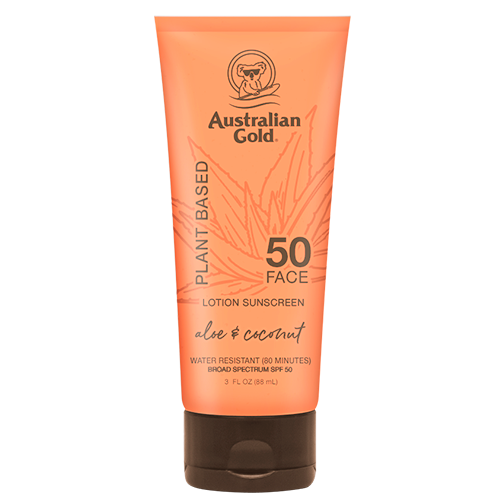 Se Australian Gold Plantbased Sunscreen Face SPF50 (88 ml) hos Well.dk