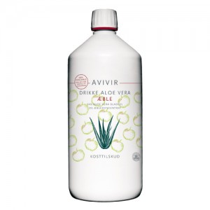 Avivir Drikke Aloe Vera 95 % Æble 1 l.