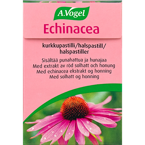 Se A. Vogel Echinacea halspastiller i æske (30 gr) hos Well.dk
