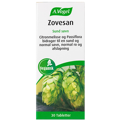 Se A. Vogel Zovesan (30 tab) hos Well.dk