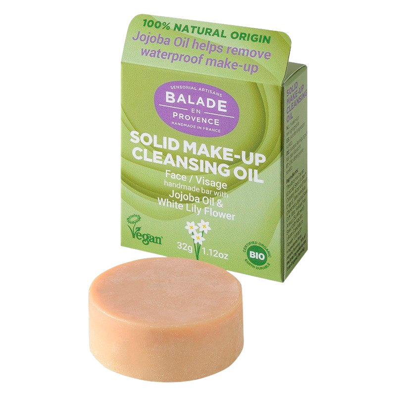 Se Balade en Provence Solid Make-Up Cleansing Oil (32 g) hos Well.dk