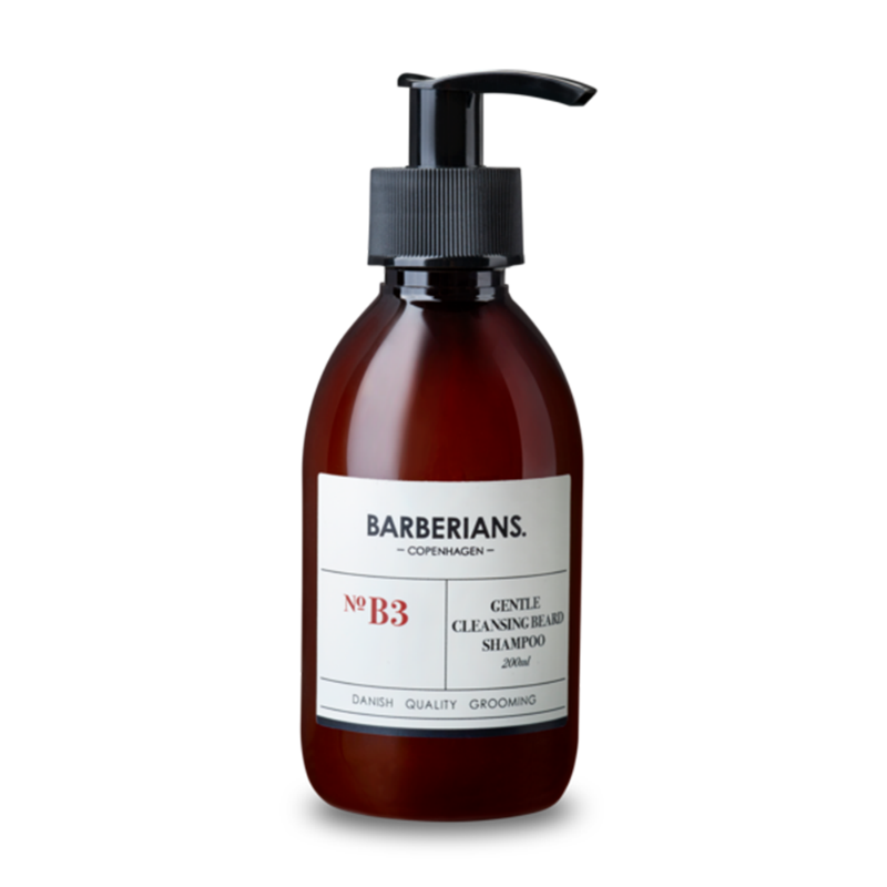Se Barberians Cph Cleansing Beard Shampoo (200 ml) hos Well.dk