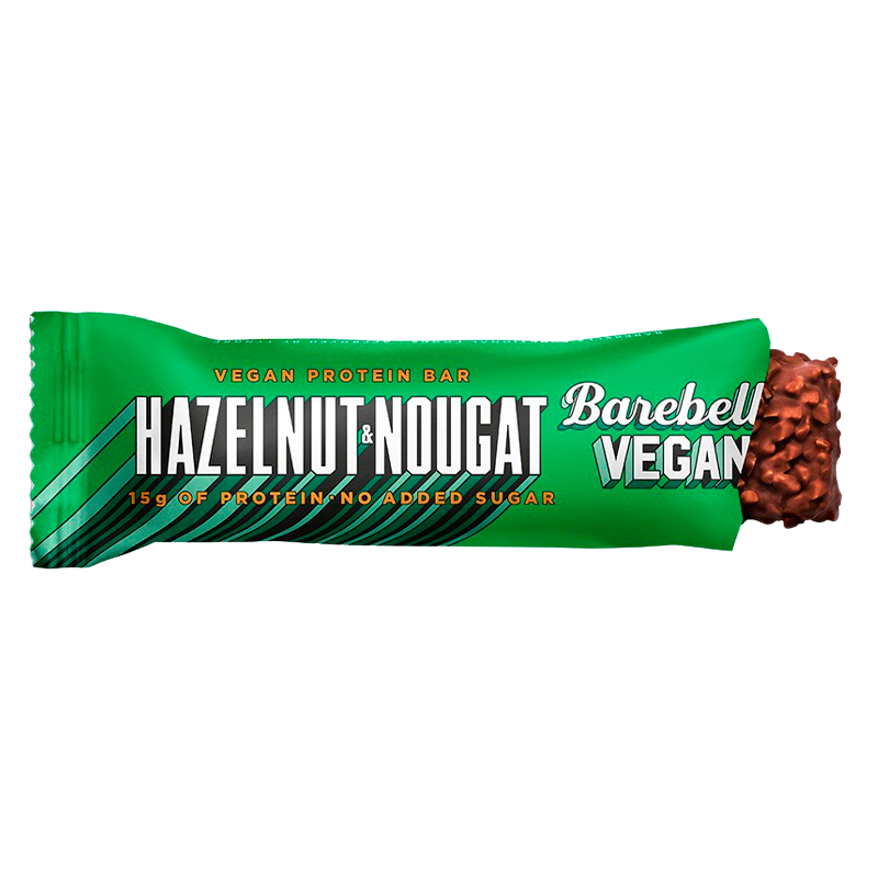 Barebells Vegansk Protein Bar Hasselnødder Nougat (55 g)