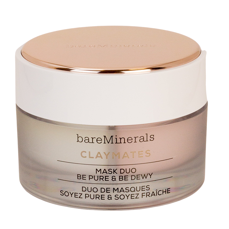 Se bareMinerals Claymates Mask Duo Be Pure & Be Dewy 58 g. hos Well.dk