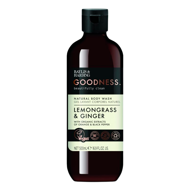Billede af Baylis & Harding Goodness Lemongrass & Ginger Body Wash (500 ml)