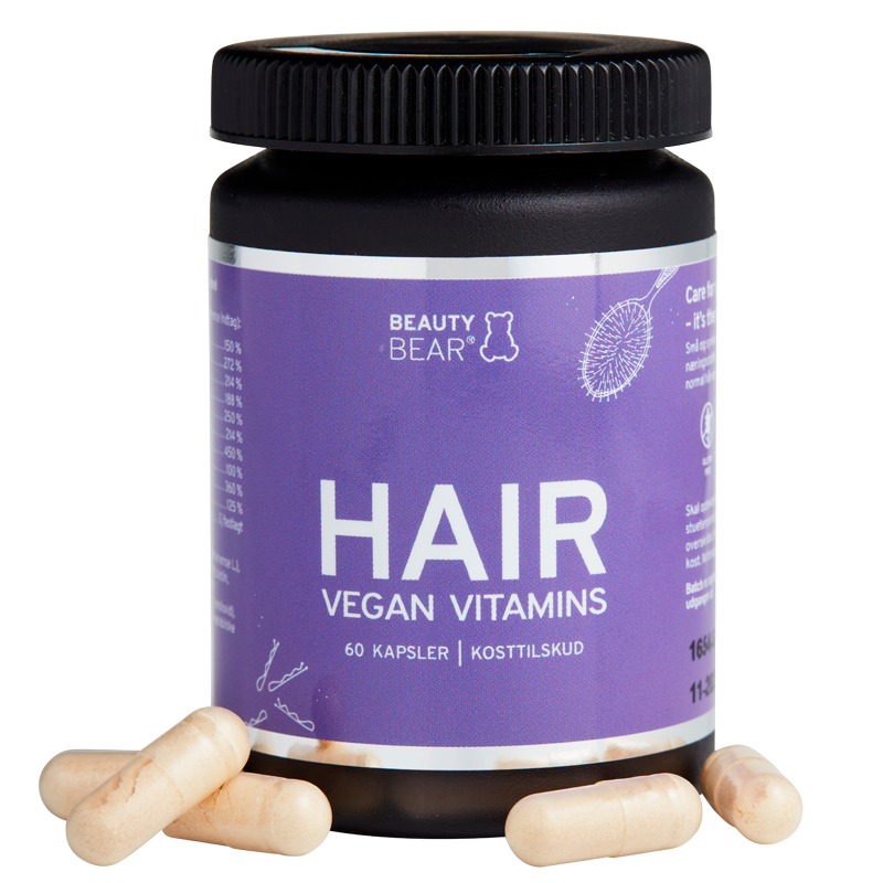 Billede af Beauty Bear HAIR Vitamins (60 kap)