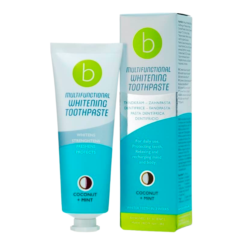 Billede af Beconfident Multifunctional Whitening Toothpaste Kokos & Mint (75 ml)