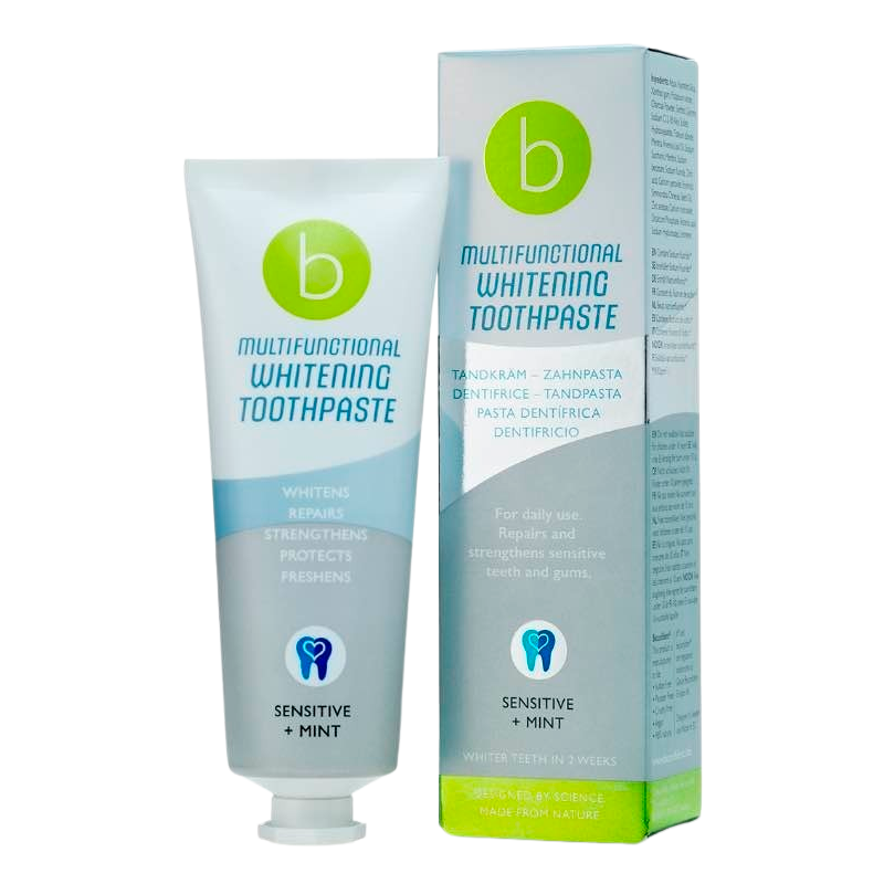 Billede af Beconfident Multifunctional Whitening Toothpaste Sensitive + Mint (75 ml)
