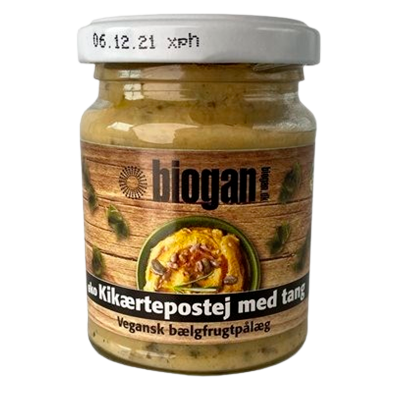 Biogan Kikærtepostej M. Tang Ø (125 g)