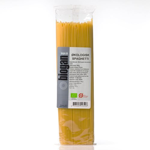 Se Biogan Spaghetti Ø (500 g) hos Well.dk