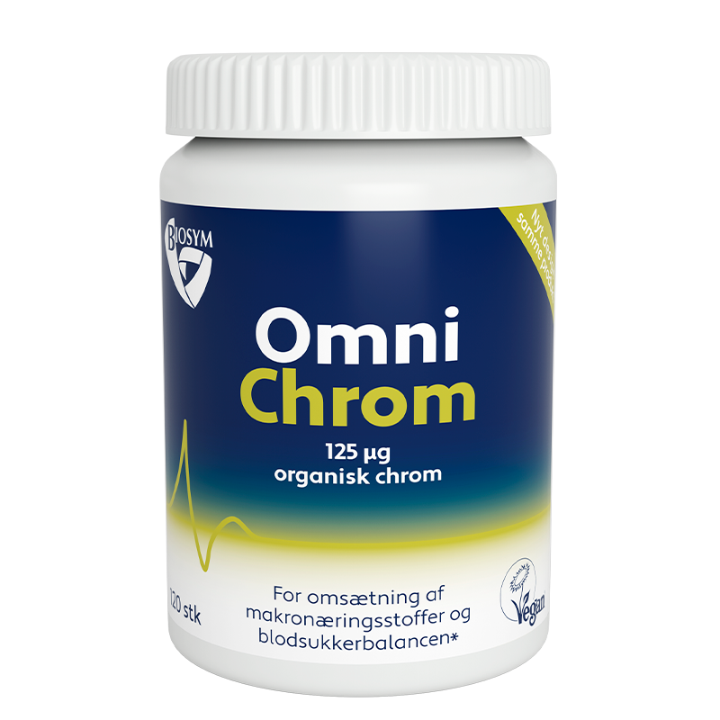 Se Biosym OmniChrom 100 tabletter hos Well.dk