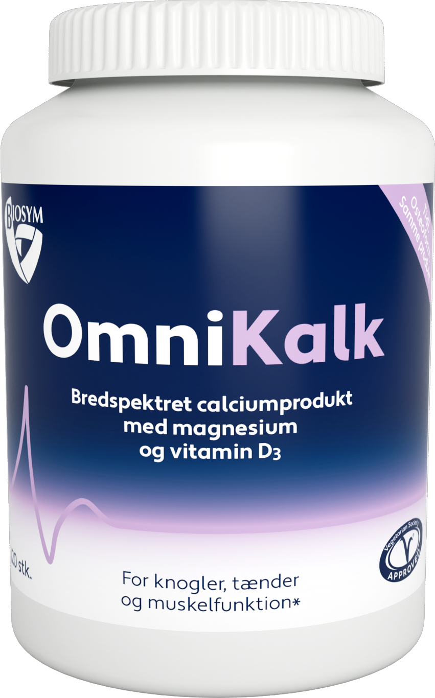 Billede af Biosym OmniKalk (120 tabletter) hos Well.dk