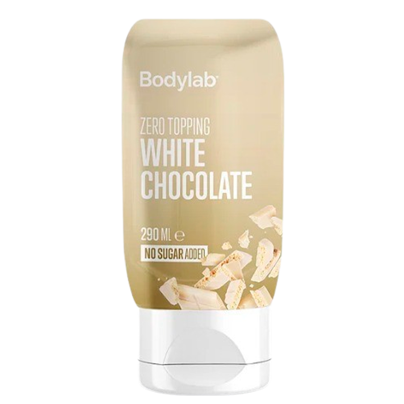 10: Bodylab Zero Topping - Hvid chokolade (290 ml)