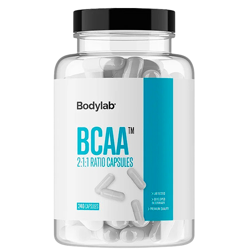 Se Bodylab BCAA Tabletter (240 stk) hos Well.dk