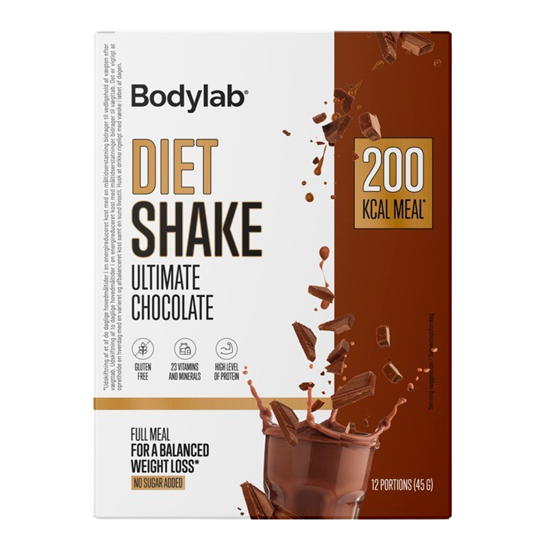 Billede af Bodylab Diet Shake Box Ultimate Chocolate (12x45 g)