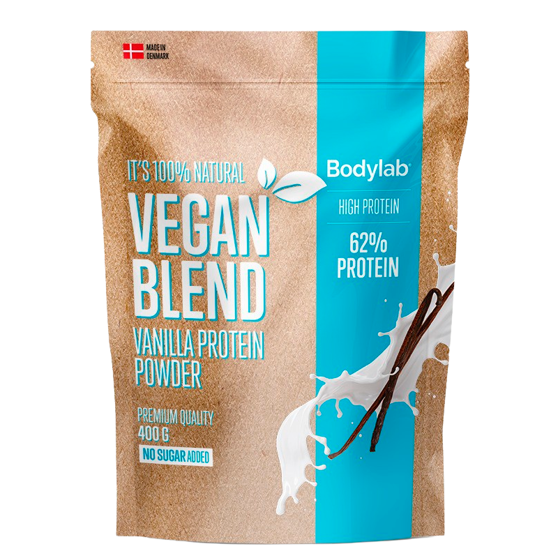 Billede af Bodylab Vegan Blend Vanilla (400 g) hos Well.dk