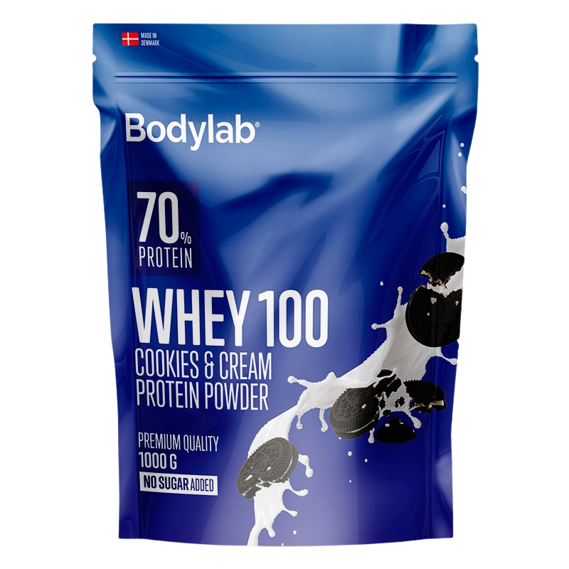 9: Bodylab Whey100 Cookies & Cream (1000 g)