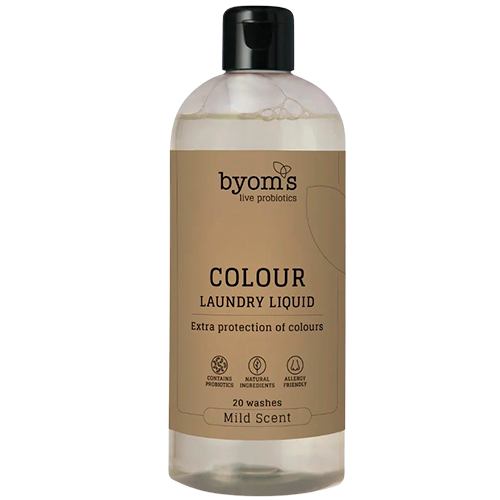Se byoms Colour Probiotic Laundry Liquid 20 vaske (400 ml) hos Well.dk