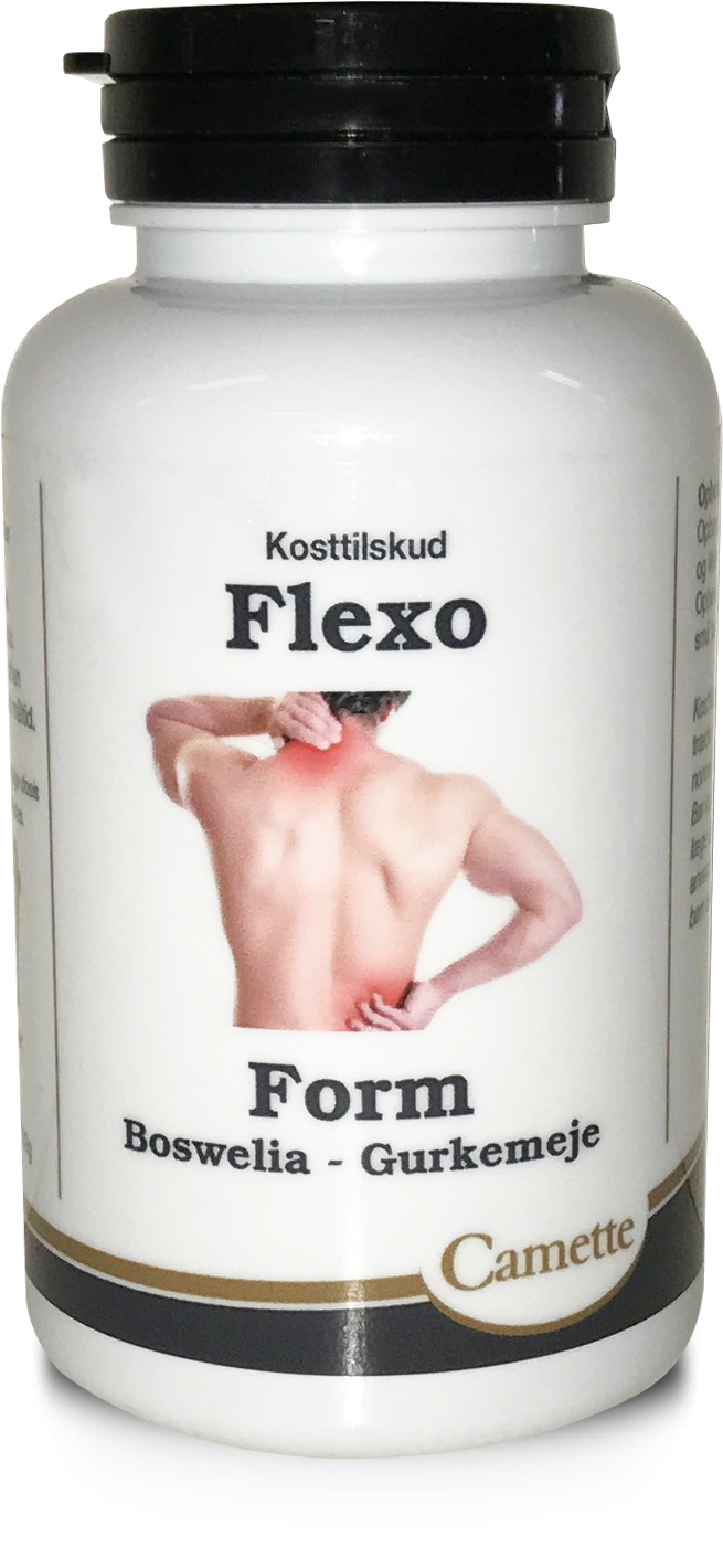 Billede af Camette Flexo Form Boswelia-Gurkemeje (120 tabl) hos Well.dk