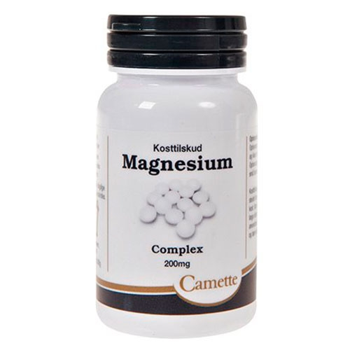 Billede af Camette Magnesium Complex 200mg (90 tabletter) hos Well.dk