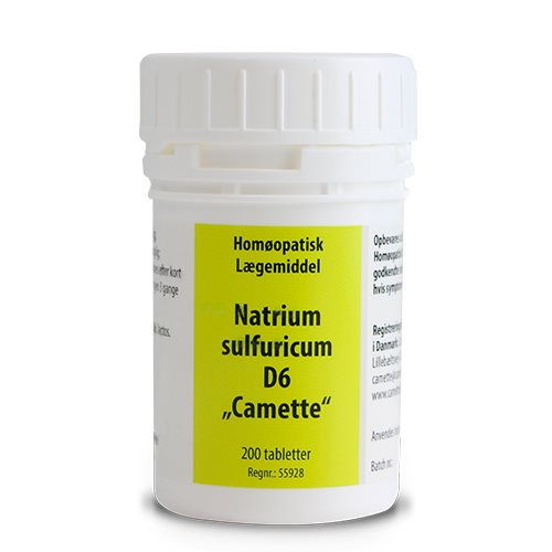 Billede af Camette Natrium sulf. D6 Cellesalt 10 hos Well.dk