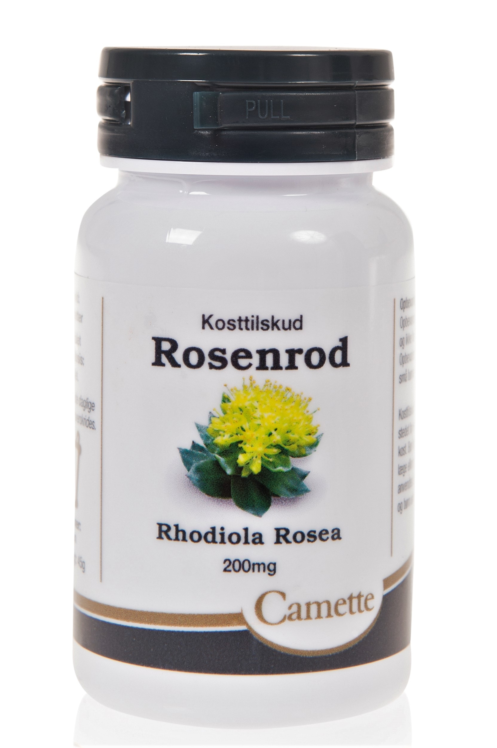 Camette Rosenrod, Rodiola Rosea 200mg (90 kap)