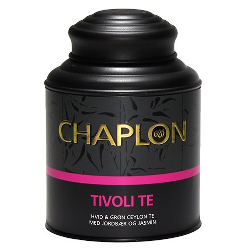 Billede af Chaplon Tivoli Grøn/Hvid Te Dåse Ø (160 g)