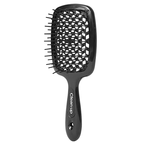 Se Clean Up Hairbrush (1 stk) hos Well.dk