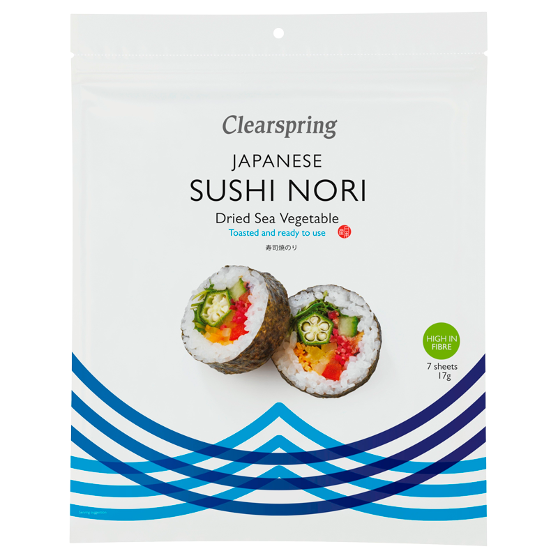 Billede af Clearspring Nori sushi plader - ristet 17 gr.