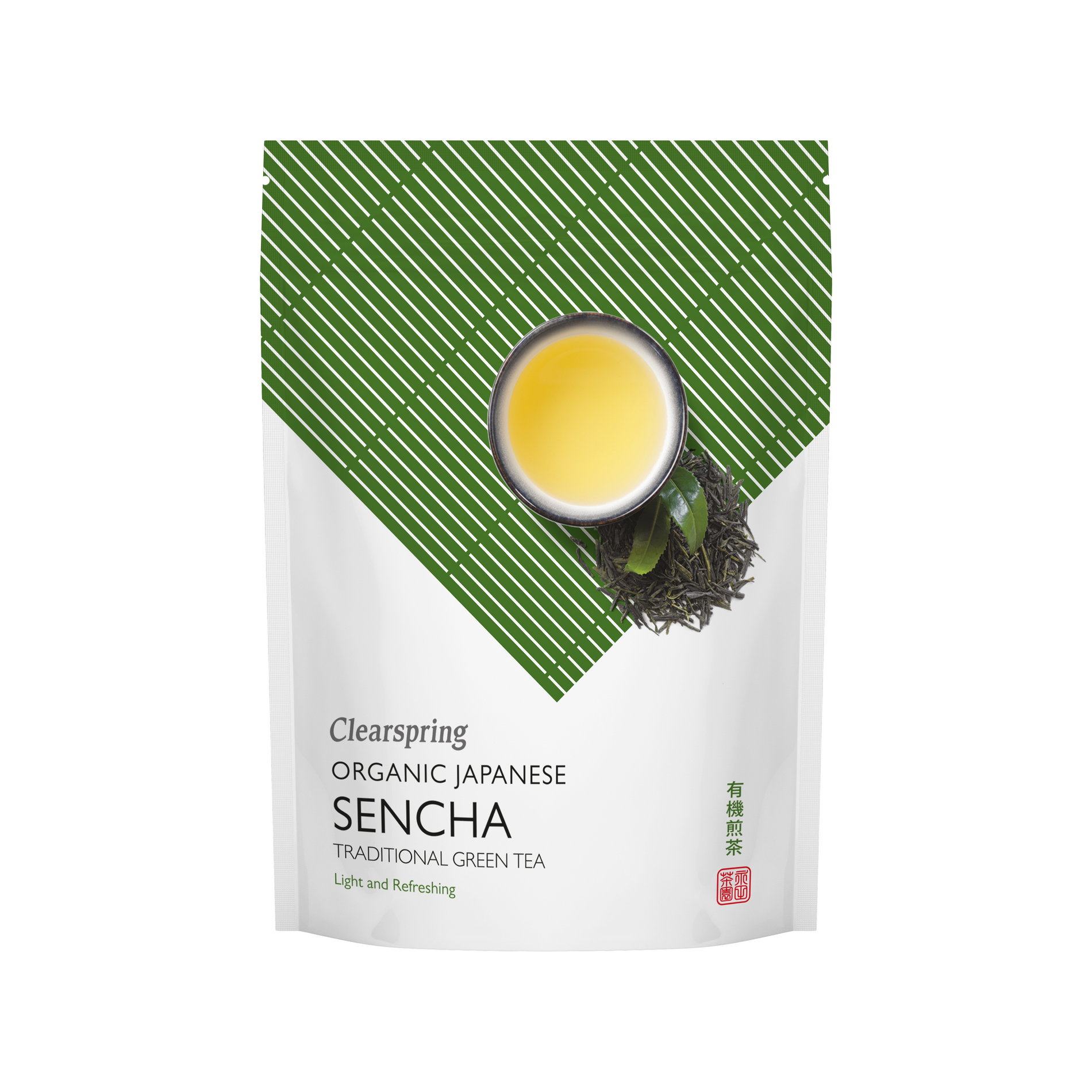 Se Clearspring Sencha Japanese Green Tea (90 g) hos Well.dk