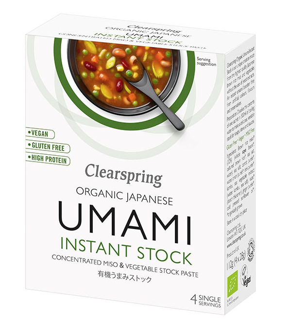 Billede af Clearspring Umami Instant Stock (4 x 28g) hos Well.dk