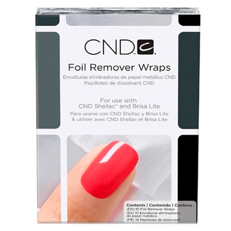Se CND Foil Remover Wraps 10 stk. hos Well.dk