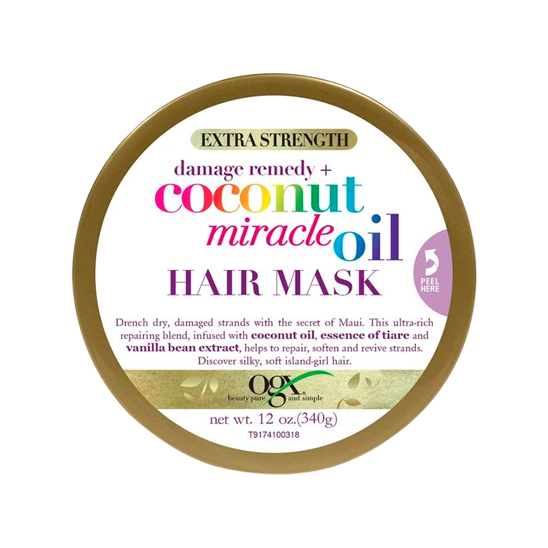 Se OGX Coconut Miracle Oil XS Hair Mask (300 ml) hos Well.dk