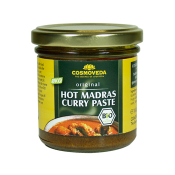 Cosmoveda Hot Madras Curry Paste Ø (160 gr)