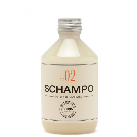 Bruns Nr. 02 Shampoo Krydret Jasmin 330 ml.