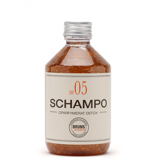Bruns Nr. 05 Shampoo Parfumefri Detox 330 ml.