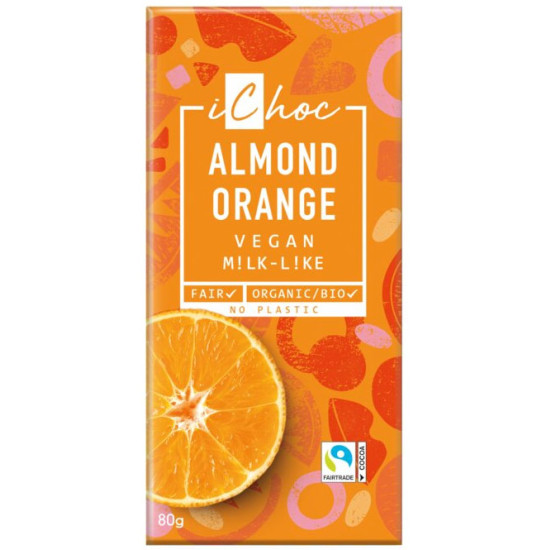 Ichoc Almond/Orange Choco Ø (80 gram)