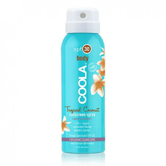 Coola Body Spray Tropicial Coconut SPF30 rejsestørrelse