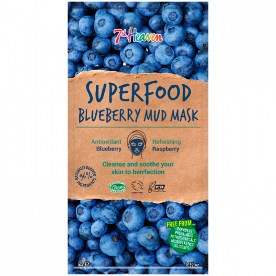 7th Heaven Superfood Blueberry Mud Mask (10 g)