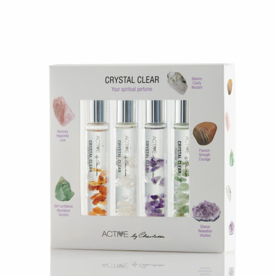 Active by Charlotte Crystal Clear Perfume Oil Set (4x 10 ml)
