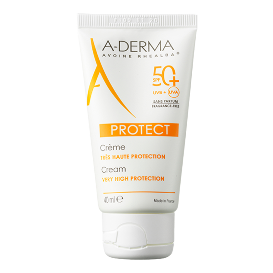 A-Derma Peau Fragile Au Soleil Protect Creme Sans Parfum SPF 50+ (40 ml)