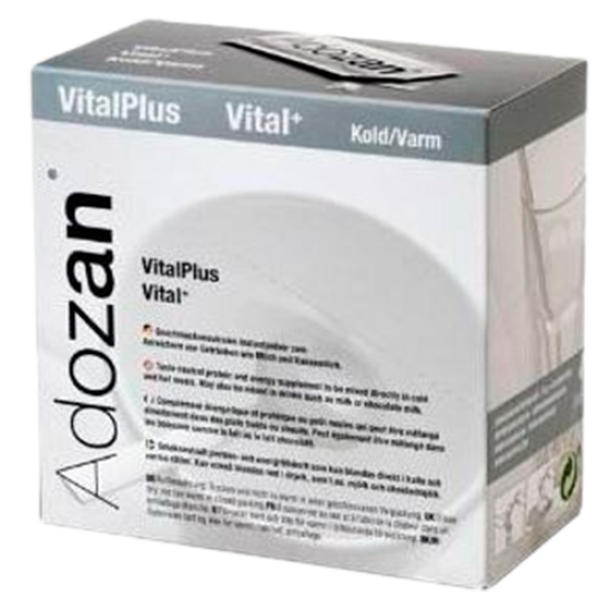 Adozan Vital+ Kold/Varm Proteintilskud (20 stk)