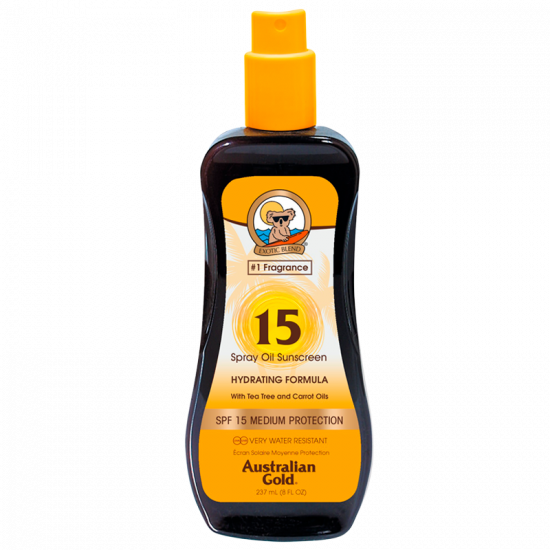 Australian Gold Carrot Oil Spray SPF 15 237 ml